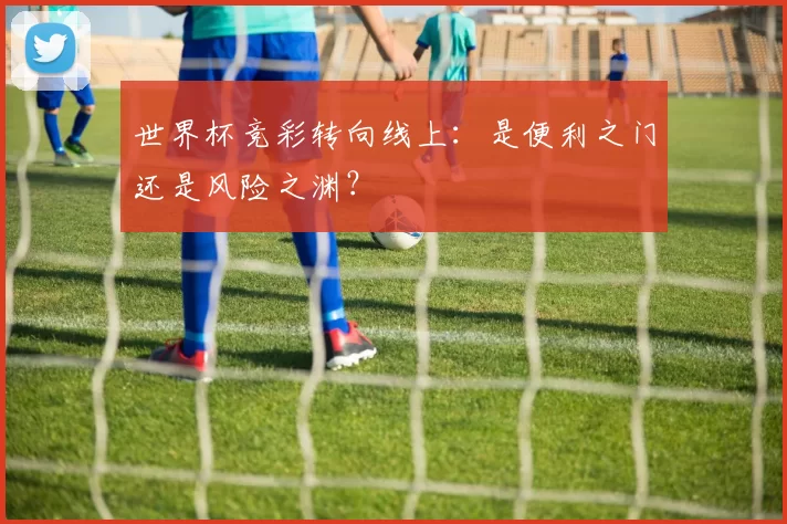世界杯竞彩转向线上:是便利之门还是风险之渊?