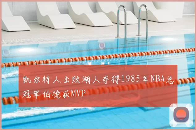 凯尔特人击败湖人夺得1985年NBA总冠军伯德获MVP