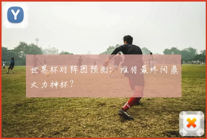 世界杯对阵图预测:谁将最终问鼎大力神杯?