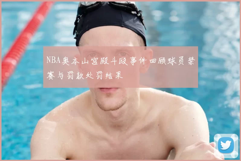 NBA奥本山宫殿斗殴事件回顾球员禁赛与罚款处罚结果
